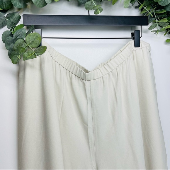 NWT Eileen Fisher - System Silk Georgette Crepe Cropped Pants XXL - Picture 4 of 12